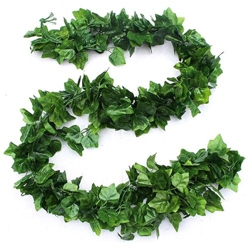 LONGHAO 5 pcs,Grappoli Di Uva Artificiale Finta,Plastica Simulata Frutta vini,Plastica vini Spiedini Artificiale,Utilizzato Per La Decorazione (5, verde 2)