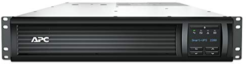APC SMT2200RMI2UNC 230 V Smart Power Supply UPS Rackmount with Network Card - Black