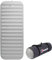 Berghaus Air 10 Single Self Inflating Camping Mat with Carry Bag and Repair Kit, Air Bed for 1 Person, Compact Air Mattress, Camping Equipment (Grey)
