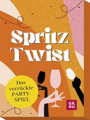 Spritz Twist: Das verrückte Partyspiel | 50 Spielkarten mit lustigen Aufgaben und Fragen (Spaßgarantie)