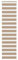 vidaXL Zebrarollo Sandbraun 55x200 cm Stoffbreite 50,9 cm Polyester, Zebra-Rollo, Doppelrollo, Zebra-Jalousie für Fenster, Doppelrollo, Zebra-Rollo