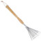 ifundom Râteau de Jardin à Long Manche Acier Inoxydable Outil Professionnel pour Ameublir Sol et Épandre Terreau pour Activités de Jardinage et Extérieur