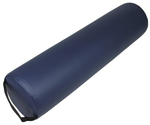 PHYSIQUE Bolster Support Cushion for Tables/Beds - Back Support, Lumbar Cushion – Use For Neck, Lower Back, Knees, Legs, Feet - Perfect for Massage, Pregnancy and Relaxation (Full Round)