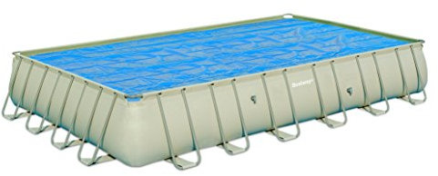 Telo di copertura solare isotermico per piscina rettangolare frame o ultra frame di 732x366 cm