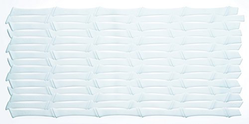 Kela Tapis de baignoire 22158, blanc, PVC