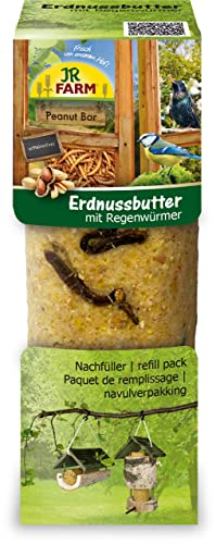 JR FARM Garden PBar Erdnussbutter Regenwürmer 350g