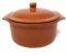 Cazuela Topf mit Deckel, traditionel, braun 22x10 cm