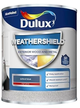 STX_445740 Dulux Weathershield Exterior Gloss 750ml Oxford Blue (5090988)