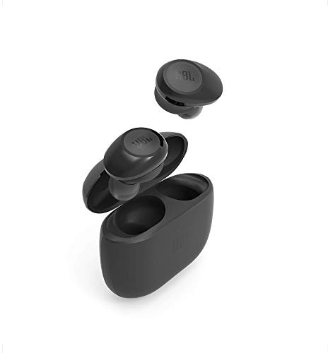 JBL Tune 125 TWS In-Ear Earphones and Charging Case, True Wireless Bluetooth Headphones with Powerful Bass and 32-Hour Battery Life, Black