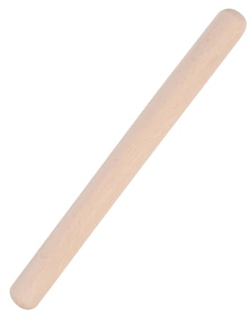 Kavel för Bakning, Degrulle Av Trä, Liten Kavel Träpasta, Massivträkavel, Konditorivaror för Bakning Av Kakor, Konditorivaror(39cm)