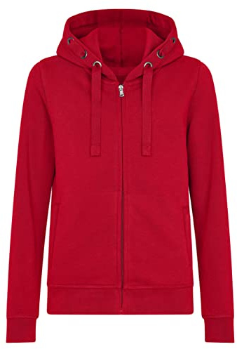 HRM Veste à Capuche Raglan Premium Enfants Luxury, Rouge, Taille 146 I Sweat à Capuche Enfant, Commerce Équitable, 320 g/m² I Hoodie en 70% Coton et 30% Polyester Recyclé