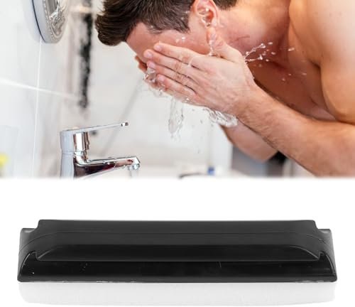 Beard Sponge,Réutilisable Brosse de Nettoyage de Barbe,éponge Nettoyante Pour Poils de Barbe,Brosse de Nettoyage de Nettoyant D'évier de Barbe,Léger Et Compact,Adapté à la Maison Et Aux Voyages