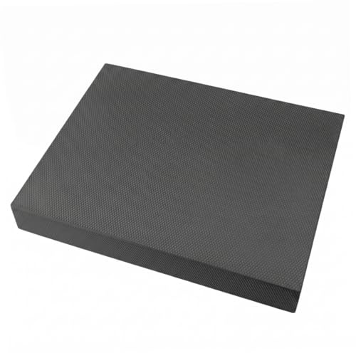 Almohadilla De Equilibrio, Almohadilla De Equilibrio De Espuma Tpe Gruesa De Alta Resiliencia, Bloque De Espuma Antideslizante Que Absorbe Los Golpes Para Ejercicio - Negro, 15.75 * 12.99 * 1.97inch