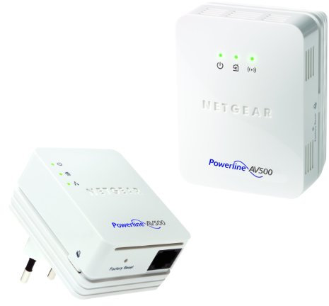 NETGEAR Powerline XWNB5201 - Bridge - HomePlug AV (HPAV) - 802.11b/g/n - wall-pluggable