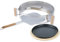 MOESTA-BBQ 10084 Smokin' PizzaRing Made in Germany - Pizzaset für Kugelgrill Ø 60cm mit Pizzastein, Pizzablech, Pizzaschieber & Pizzabande