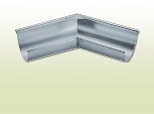 Titanzink Rinnenaußenwinkel halbrund RG200 - 135 Grad