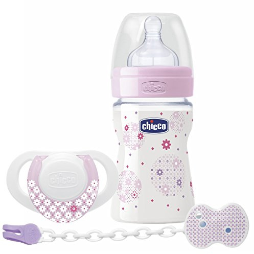 Chicco Set Regalo Well-Being Silicona Efecto Mamá Rosa 0M+