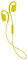 JVC AE Wireless Headphones Sports Bluetooth In-Ear Earphones with Secure Fit Over Ear Clip - Yellow