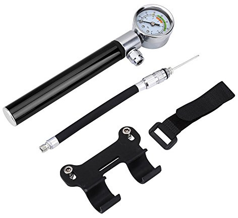 Luftpumpe, mit Manometer, leichte Halterung, f¨¹r Mountainbike, Stadtrohrader, E-Bikes