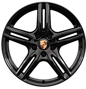 Porsche -40% ny orig panamera G2/971 20 tum turbo fälg/hjul 11,5J svart/svart