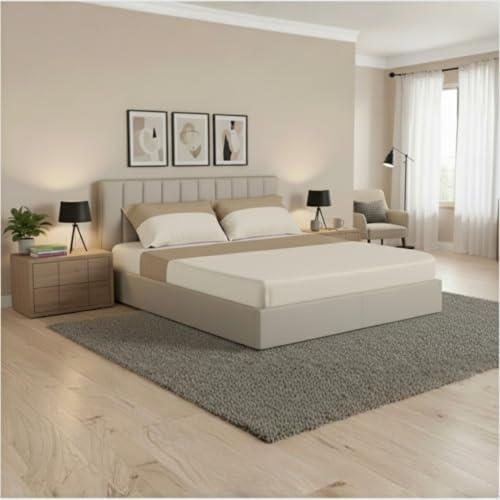 Jenny Sesal Completo letto in Flanella Anti-Pilling - Magenta Singolo, Matrimoniale e una piazza e mezza - stampato, morbido al tatto (Matrimoniale, Beige)