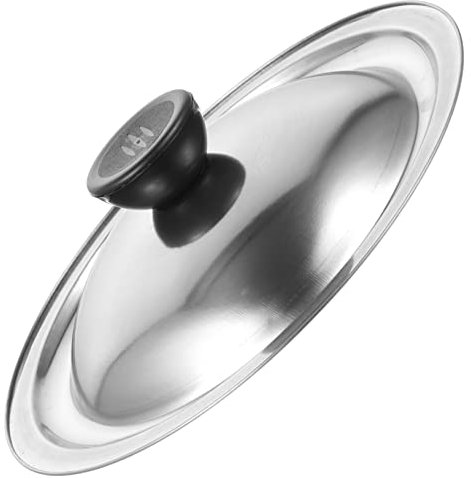 SOIMISS Edelstahl Topfdeckel Deckel Für Fettbehälter Und Gewürzgläser Robust Praktisch Hitzebeständig Passend Für Verschiedene Töpfe Und Schalen Zuhause Und Restaurantgebrauch