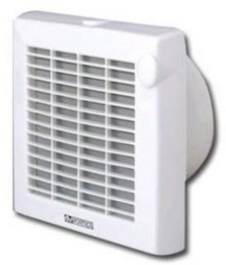Vortice 11431 Punto M 150/6 AT Axial Kitchen Extractor Fan with Shutters /Timer