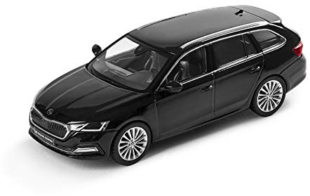 Skoda 5E7099300F9R Modellauto Octavia 4 (NX) Combi Modell Maßstab 1:43 Miniatur schwarz