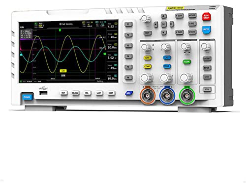 BuyWeek Oscilloscope Numérique, Générateur de Signal d'Entrée à Deux Canaux 2 en 1 100MHz 1GSa/s Oscilloscope Numérique avec Interface USB