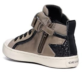 Geox Mädchen J Kalispera Girl M Sneaker, Beige, 36 EU