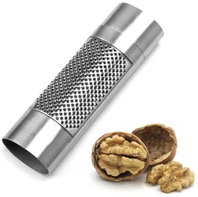 Thapncow Grattugia noce moscata|Grattugia ovale per noci|Grattugia limone scorza|Silver grattugia|Grattugia zenzero|Per fava tonka,noce moscata,scorza di limone,aglio,zenzero