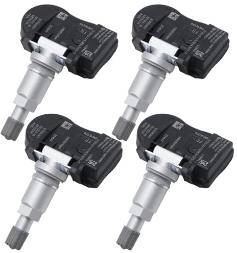 Ollanoos 4 Pcs TPMS Tyre Pressure Sensors 36106856209 36106881890 Tyre Pressure Monitoring System 433MHz Replacement for BMW Replacement for MINI Replacement for ALPINA Automobiles