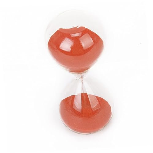 Cabilock Sablier Coloré 15 en Verre Minuterie Décorative Horloge de Sable Taille Mini pour Jeux et Exercices Décoration Maison et Bureau