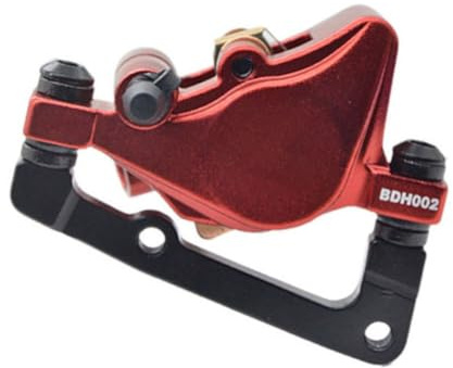 BlissfulAbode Étrier de frein pour vélo électrique 51 mm Support ABS pour XD-200 JN600 avec tube de 8 mm pour vélo électrique pliable DOT 4 et scooter Pièce de rechange facile à installer