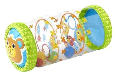 JISADER Crawl Roller Toy Inflatable Rolling Drum Crawling Aid PVC Walking Toy Easy to Clean Lightweight Portable Suitable for Early Childhood Learning Ho