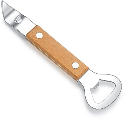 HANCELANT Can Punch Bottle Opener, Manual Stainless Steel Can Opener 1 Pack