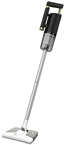 2 in 1 Cordless Mop Vacuum Cleaner, Wet and Dry Vacuum Cleaner with Water Tank, 12000Pa Suction Vertical Vacuum and Mop for Hard Floors, Pet Hair (Black)