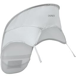 Osprey Poco barnbärare ryggsäck solskydd, silver