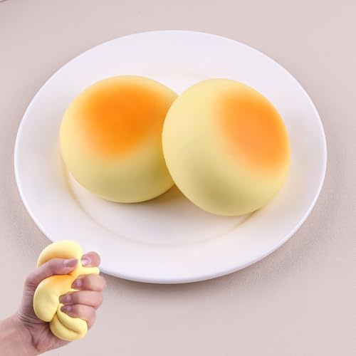 Anboor Langsam Rückfedernde Squishies Spielzeuge für Kinder Brot Squishys Schaumstoff Essen Brötchen Jumbo Groß Stress Squishes Niedliches Riesiges Quetschspielzeug