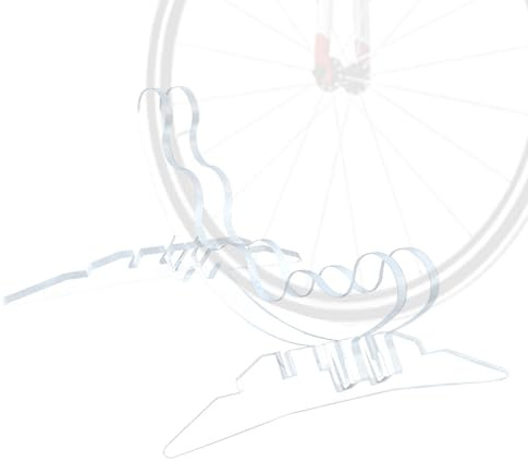Support de Vélo d'Intérieur au Sol - Acrylique Résistant Ajustable | Support de Stockage et d'Exposition pour Vélo - pour VTT Voyage Trajets Domicile Garage Appartement Stationnement Extérieur