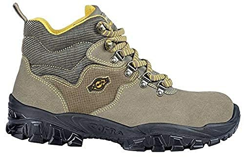 COFRA New Tevere S1 P Scarpe Antinfortunistiche New Tevere S1 P SRC Taglia 42 (UK) beigeUnisex - Adulto