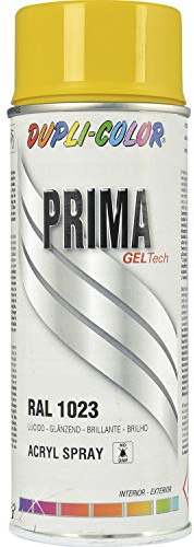DUPLI-COLOR Lackspray Prima 400ml, verkehrsgelb glänzend/RAL 1023