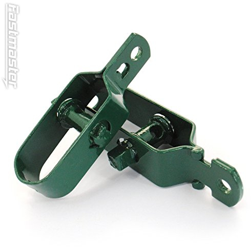 Fastmaster-Shop 200 x Drahtspanner 100mm verzinkt grün Maschendraht Wildzaun Spanndraht Maschendrahtzaun Zaunspanner Zäune Zaun Spanner Wildzaun Weidezaun