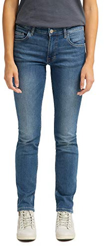 MUSTANG Damen Comfort Fit Style Rebecca Jeans, Blau (Medium Bleach 312), 32W / 30L