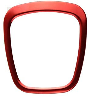 VIKEP Centro del Volante Logo Lonas Accesorios Pegatinas Recorte for Audi A4 B6 B7 B8 A6 C6 A5 Q5 Q7 A3 8P S3 8v Interior Car Styling Car Styling (Color Name : Red)