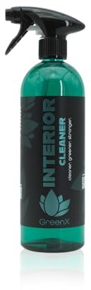 GreenX Interior Cleaner 750ml Innenraumreiniger auf Basis nachwachsender Rohstoffe Kunststoff, Leder und Textilien