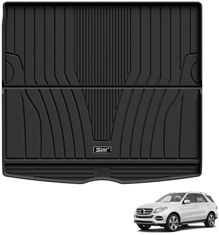 3W Boot Liner Custom Fit Mercedes Benz GLE V167 2020-2026, All Weather Pet Dog Friendly TPE Cargo Liner for Benz GLE, Waterproof Easy to Clean Accessories (Only for 5 Passengers)