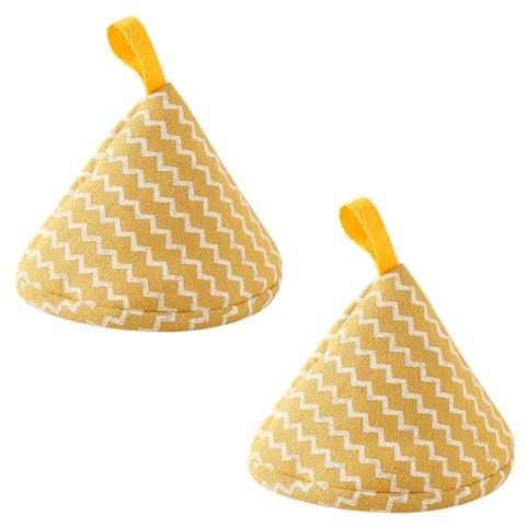 XPEX 2 Pezzi Mini Guanti da FornoConici,Guanti da forno cucina,guanti forno,Guanti in Cotone per Presine, Applica a per Cucinare e Cuocere in Cucina