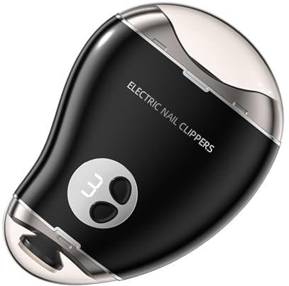 Cutter pour couper les ongles des pieds - pour les ongles électriques pour | Affûteur à ongles rotatif à double tête à 360 degrés | Coupe-ongles ergonomique en forme de mangue à 3 vitesses p