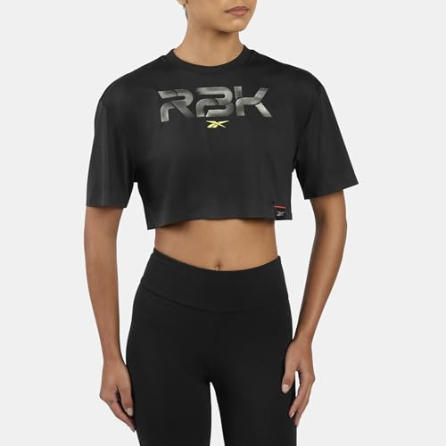 Reebok Rbk Lab Cropped Graphic - Maglietta